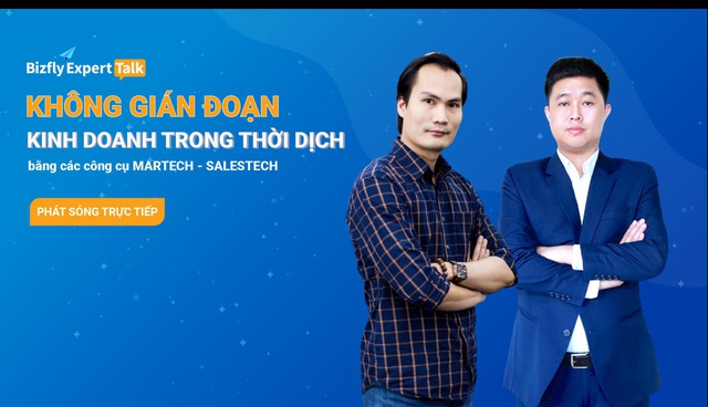 [WEBINAR VCCORP] Không gián đoạn kinh doanh trong thời dịch bằng các công cụ Martech & Salestech - Ảnh 1.