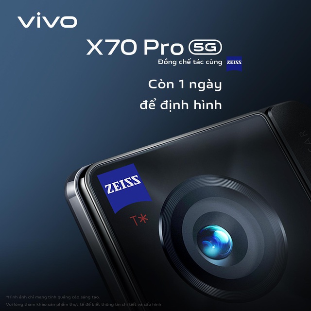 Đếm ngược 1 ngày trước thềm ra mắt flagship X70 Pro nhà vivo [HOT]
