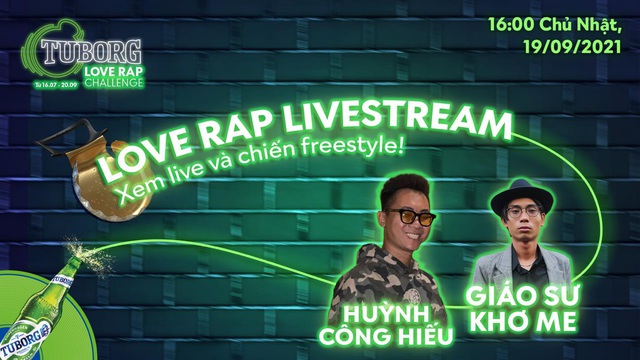 “Bậc thầy freestyle” chơi rap cực cháy trên sóng Love Rap Livestream - Ảnh 1.