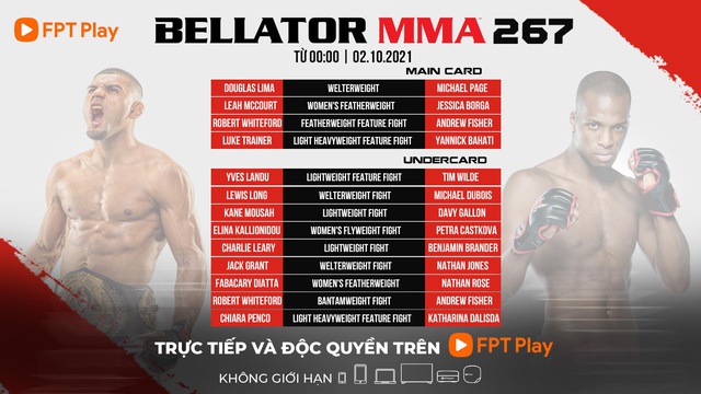 Hàng trăm trận Bellator MMA nảy lửa sẽ được trực tiếp trên FPT Play - Ảnh 3.