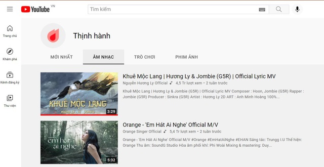 Khuê Mộc Lang - Sự kết hợp lần đầu của Hương Ly và Jombie đạt top 1 trending music YouTube - Ảnh 1.