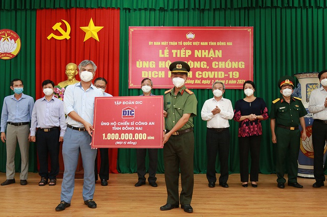 Tập đoàn DIC ủng hộ Đồng Nai 5,5 tỷ đồng phòng, chống Covid – 19 - Ảnh 3.