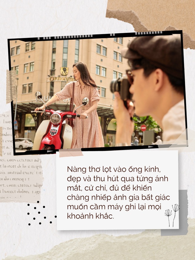 Ngắm bộ ảnh Super Cub cực nên thơ giữa lòng Sài Gòn cùng Lu Đỗ & Linh Phạm - Ảnh 2.