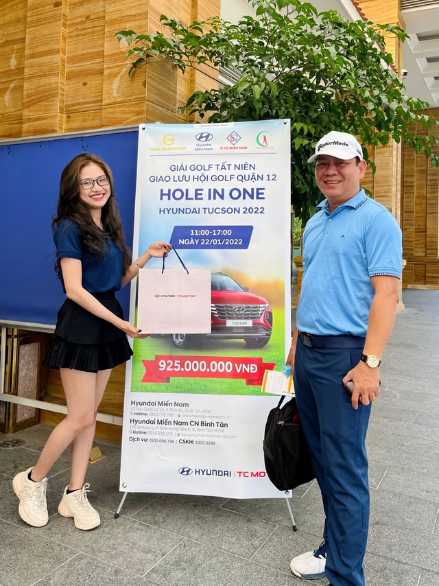 Hyundai miền Nam tài trợ giải golf giao lưu “Hole In One” - Ảnh 1.