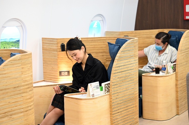 Bamboo Airways chính thức khai trương Phòng chờ Thương gia tại Phú Quốc - Ảnh 1.