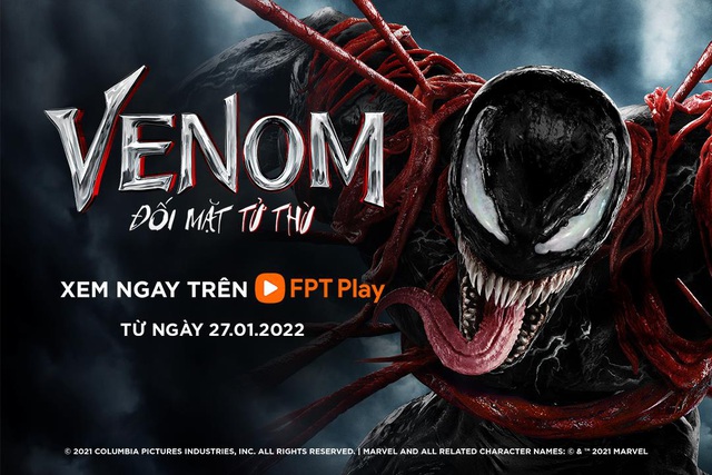 FPT Play khiến fan MCU ngỡ ngàng vì stream “Venom: Đối Mặt Tử Thù” sớm ngoài sức tưởng tượng - Ảnh 1.