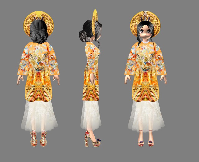 Audition Việt Nam tự hào văn hoá Việt - thổi làn gió cổ phục vào thiết kế thời trang game - Ảnh 3.