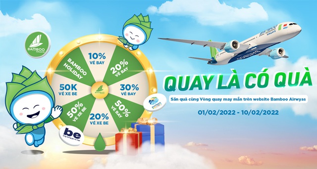 Bamboo Airways tung chục nghìn mã ưu đãi tới 50%, tưng bừng chào xuân Nhâm Dần - Ảnh 1.