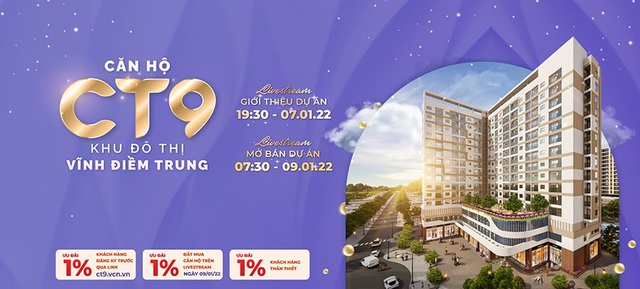 VCN mở bán căn hộ CT9 khu đô thị Vĩnh Điềm Trung – TP. Nha Trang - Ảnh 1.