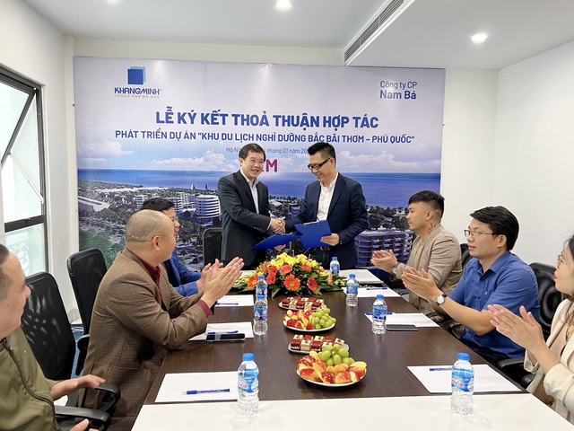 Khang Minh Group ký kết đầu tư vào khu nghỉ dưỡng Bắc Bãi Thơm - Ảnh 1.