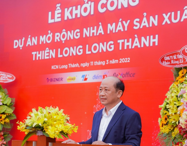 Tập đoàn Thiên Long khởi công mở rộng nhà máy sản xuất - Ảnh 1.