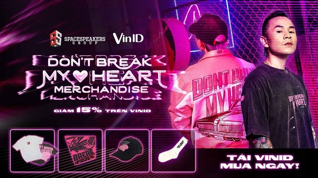 VinID hợp tác với Binz, độc quyền phân phối bộ sưu tập thời trang Don’t Break My Heart - Ảnh 1.