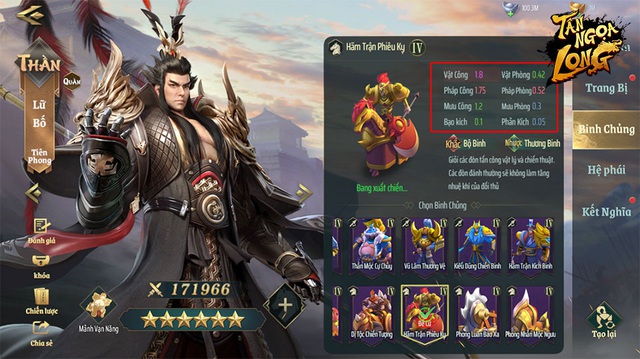 Hệ thống binh chủng đa dạng – chiến thuật không giới hạn ở mobile game Tân Ngọa Long - Ảnh 3.