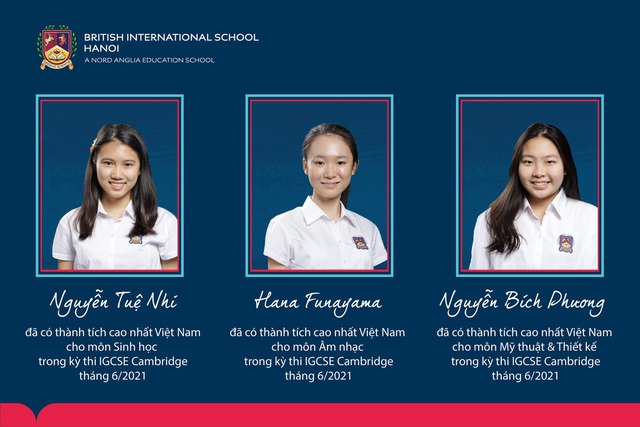 Gặp gỡ 3 cô bạn tài năng trường BIS Hà Nội đạt danh hiệu Thủ khoa Việt Nam trong kỳ thi Cambridge IGCSE - Ảnh 1.