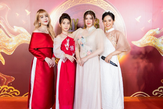 Shynh Group khai xuân tôn vinh vẻ đẹp tự nhiên với chủ đề tà áo dài truyền thống - Ảnh 2.