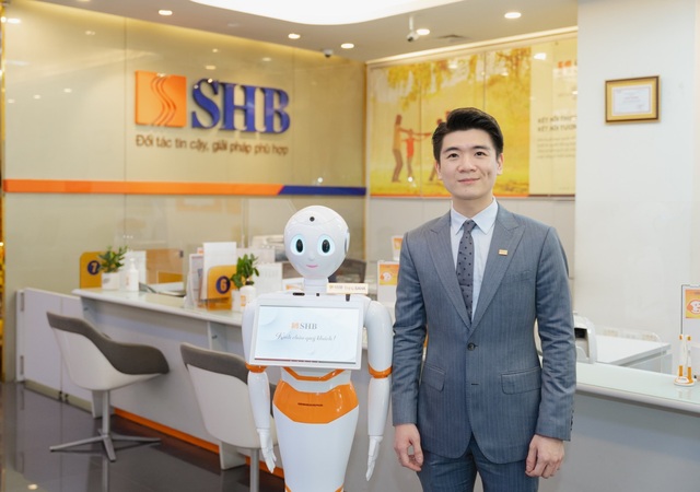 SHB đưa Robot thông minh vào phục vụ giao dịch nâng cao trải nghiệm - Ảnh 1.