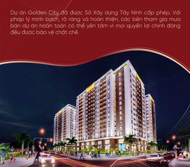 NOXH hiện đại Golden City - Sản phẩm đầu tư hấp dẫn tại Tây Ninh - Ảnh 6.