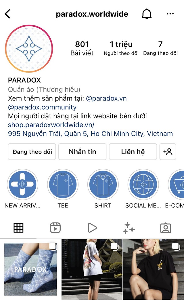 PARADOX - Thương hiệu hàng đầu nền streetwear với 1 triệu lượt theo dõi - Ảnh 2.