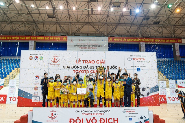 Giải Bóng đá U9 toàn quốc Toyota Cup 2021 - Nơi “ươm mầm tài năng” bóng đá Việt - Ảnh 2.
