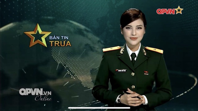 Trương Thủy Tiên - Nữ BTV trẻ nhất đang “giữ sóng” chương trình Truyền hình Quân đội nhân dân - Ảnh 2.