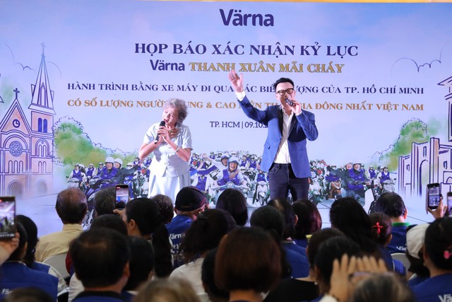 C&ugrave;ng V&auml;rna tham gia chuyến phượt thanh xu&acirc;n quanh TP.HCM - lập kỷ lục Việt Nam - Ảnh 3.
