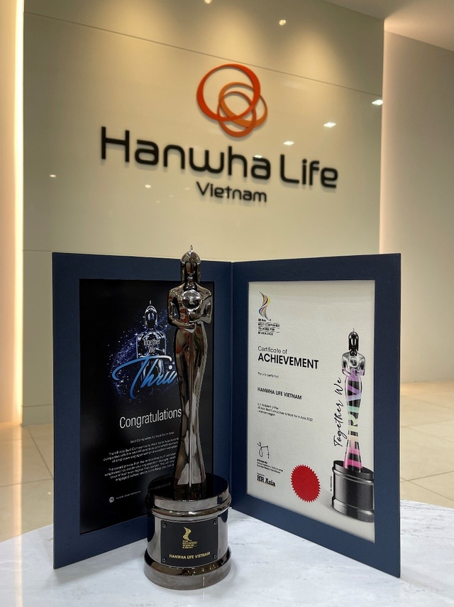 Hanwha Life Việt Nam tạo môi trường làm việc tràn đầy năng lượng hạnh phúc - Ảnh 1.