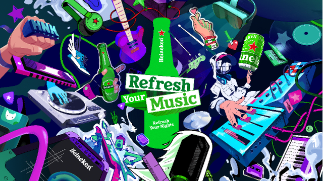 Heineken kết hợp c&ugrave;ng bộ đ&ocirc;i The Chainsmokers trong chiến dịch Refresh your music, Refresh your nights - Ảnh 2.