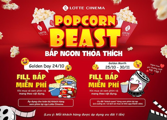 Lotte Cinema chơi lớn cùng cơn mưa bắp ngọt - Ảnh 4.