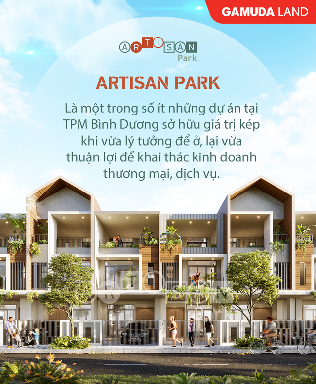Artisan Park thổi hồn phố thị vào thành phố mới Bình Dương - Ảnh 3.