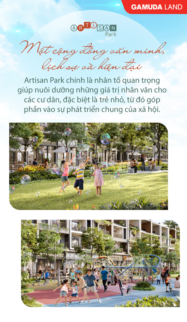 Artisan Park thổi hồn phố thị vào thành phố mới Bình Dương - Ảnh 4.