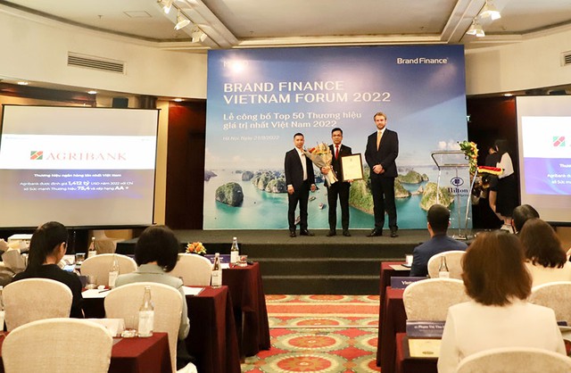 Brand Finance: Agribank lọt top 10 thương hiệu giá trị nhất Việt Nam 2022 - Ảnh 2.