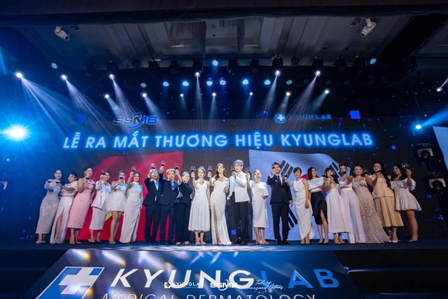 Lương Thuỳ Linh hội tụ d&agrave;n sao Việt tại lễ ra mắt thương hiệu KyungLab - Ảnh 5.