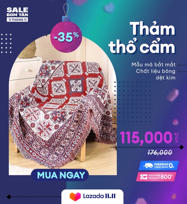 Chưa đến 1 triệu mua hết 6 m&oacute;n đồ trang tr&iacute; Gi&aacute;ng sinh cực xinh, sale đậm duy nhất ng&agrave;y 11/11, c&oacute; m&oacute;n chỉ 20k - Ảnh 6.