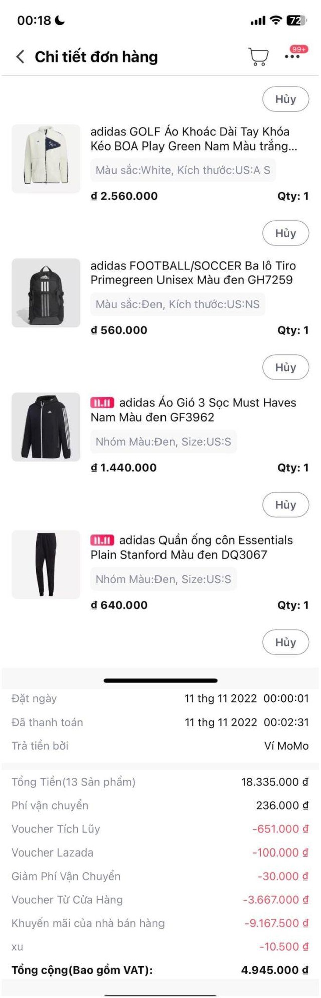 Lộ diện 11 chiến thần săn sale &ldquo;bom tấn&rdquo; tr&ecirc;n Lazada 11.11: c&oacute; đơn chỉ 1 đồng, đơn chục triệu cũng h&oacute;a nhẹ t&ecirc;nh - Ảnh 1.