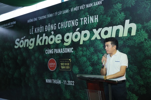 Panasonic khởi động chương trình Sống khỏe góp xanh vì một Việt Nam xanh - Ảnh 1.