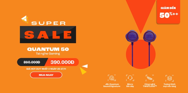 4 ưu đãi loa, tai nghe JBL giá tốt dịp Black Friday - Ảnh 4.