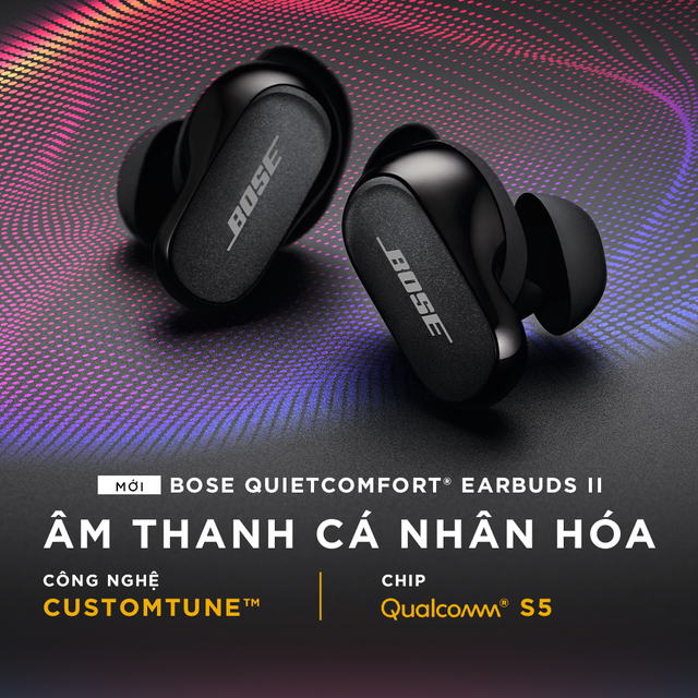 Bose ra mắt tai nghe chống ồn QuietComfort Earbuds II nhiều cải tiến mới - Ảnh 1.