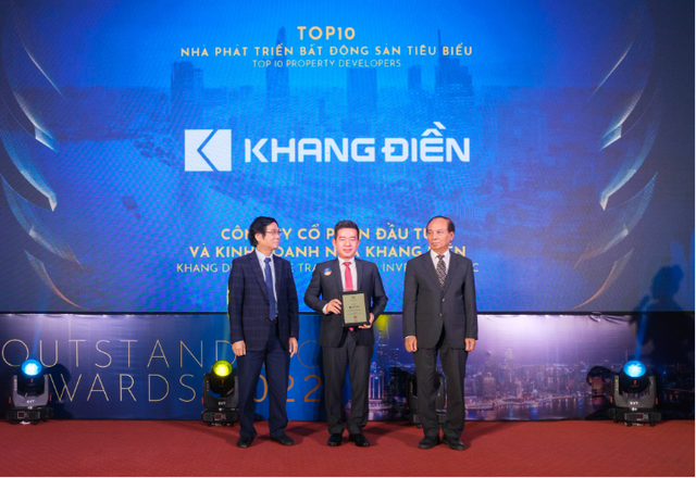 Khang Điền (KDH) được công nhận Thương hiệu quốc gia Việt Nam - Ảnh 1.