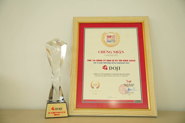 Tập đoàn DOJI 12 năm được công nhận thương hiệu quốc gia Việt Nam - Ảnh 2.