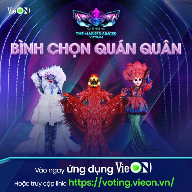 VieON mở cổng bình chọn Quán quân Ca Sĩ Nặt Nạ - Ảnh 3.