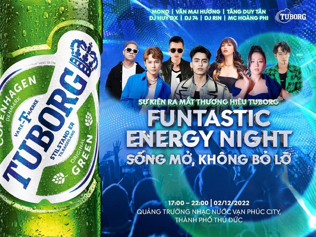 Giới trẻ TP.HCM “có hẹn” với Tuborg tại đêm tiệc Funtastic Energy Night - Ảnh 3.