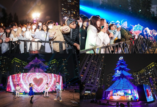 Thông pha lê Tiger Crysmas bừng sáng, hành trình góp đam mê tạo Giáng sinh diệu kỳ chính thức bắt đầu - Ảnh 3.