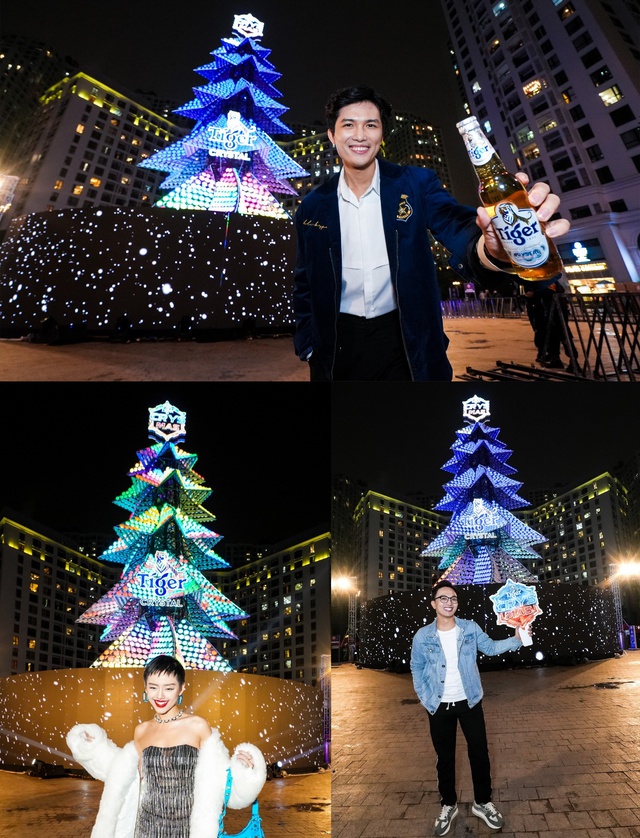 Thông pha lê Tiger Crysmas bừng sáng, hành trình góp đam mê tạo Giáng sinh diệu kỳ chính thức bắt đầu - Ảnh 4.