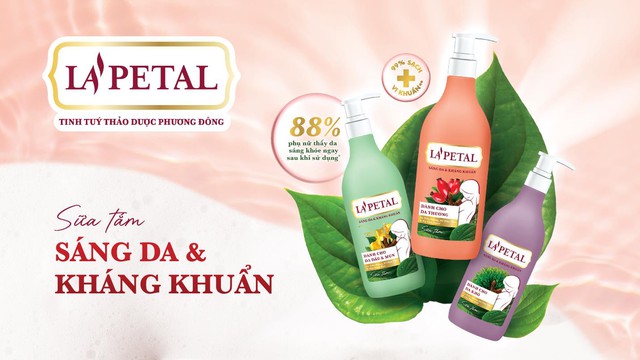 Kh&aacute;m ph&aacute; th&agrave;nh phần thảo dược l&agrave;nh t&iacute;nh của sữa tắm s&aacute;ng da, kh&aacute;ng khuẩn La&rsquo;Petal - Ảnh 3.