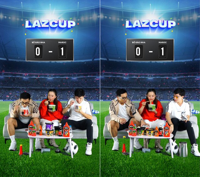 Kh&aacute;m ph&aacute; LazCup, show xem chung cho giới trẻ tận hưởng trọn vẹn m&ugrave;a World Cup - Ảnh 3.