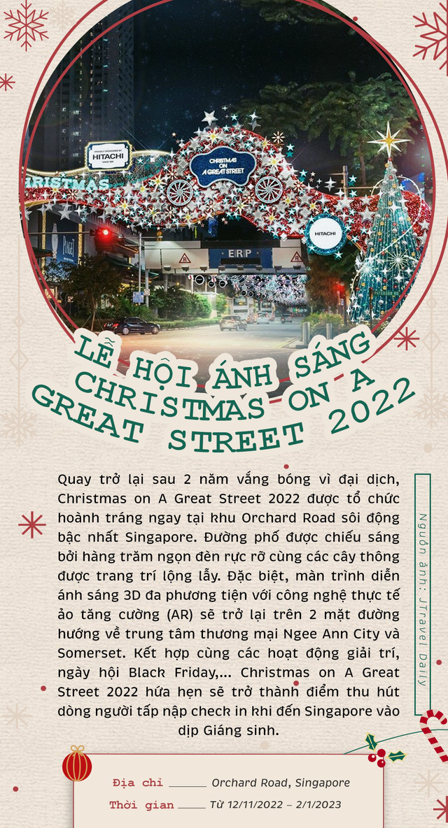 Singapore rực rỡ với kh&ocirc;ng kh&iacute; Gi&aacute;ng sinh s&ocirc;i động, kh&aacute;ch du lịch rủ nhau check-in nườm nượp - Ảnh 2.