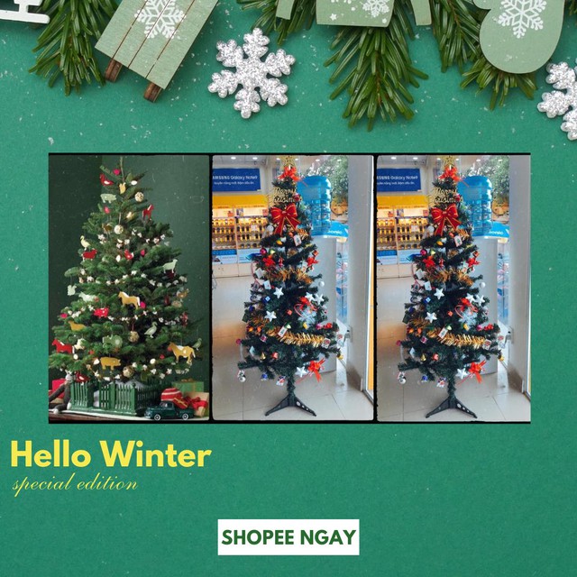 Tưng bừng Tiệc qu&agrave; Gi&aacute;ng sinh với v&ocirc; v&agrave;n ưu đ&atilde;i hấp dẫn từ Shopee - Ảnh 1.