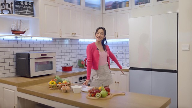 Nh&agrave; t&acirc;n h&ocirc;n của &ldquo;T&uacute; Nhi&rdquo;: Nội thất m&atilde;n nh&atilde;n như trong phim H&agrave;n Quốc - Ảnh 1.