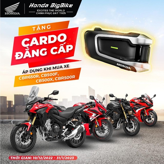 Tung hoành đường phố với ưu đãi cực chất của Honda BigBike Việt Nam - Ảnh 2.