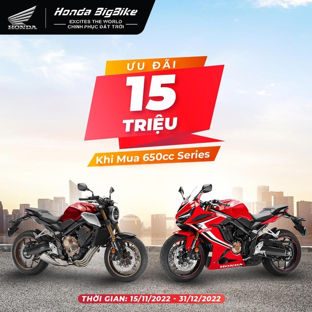 Tung hoành đường phố với ưu đãi cực chất của Honda BigBike Việt Nam - Ảnh 3.